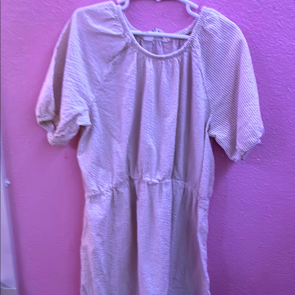 Kids Cream Dress